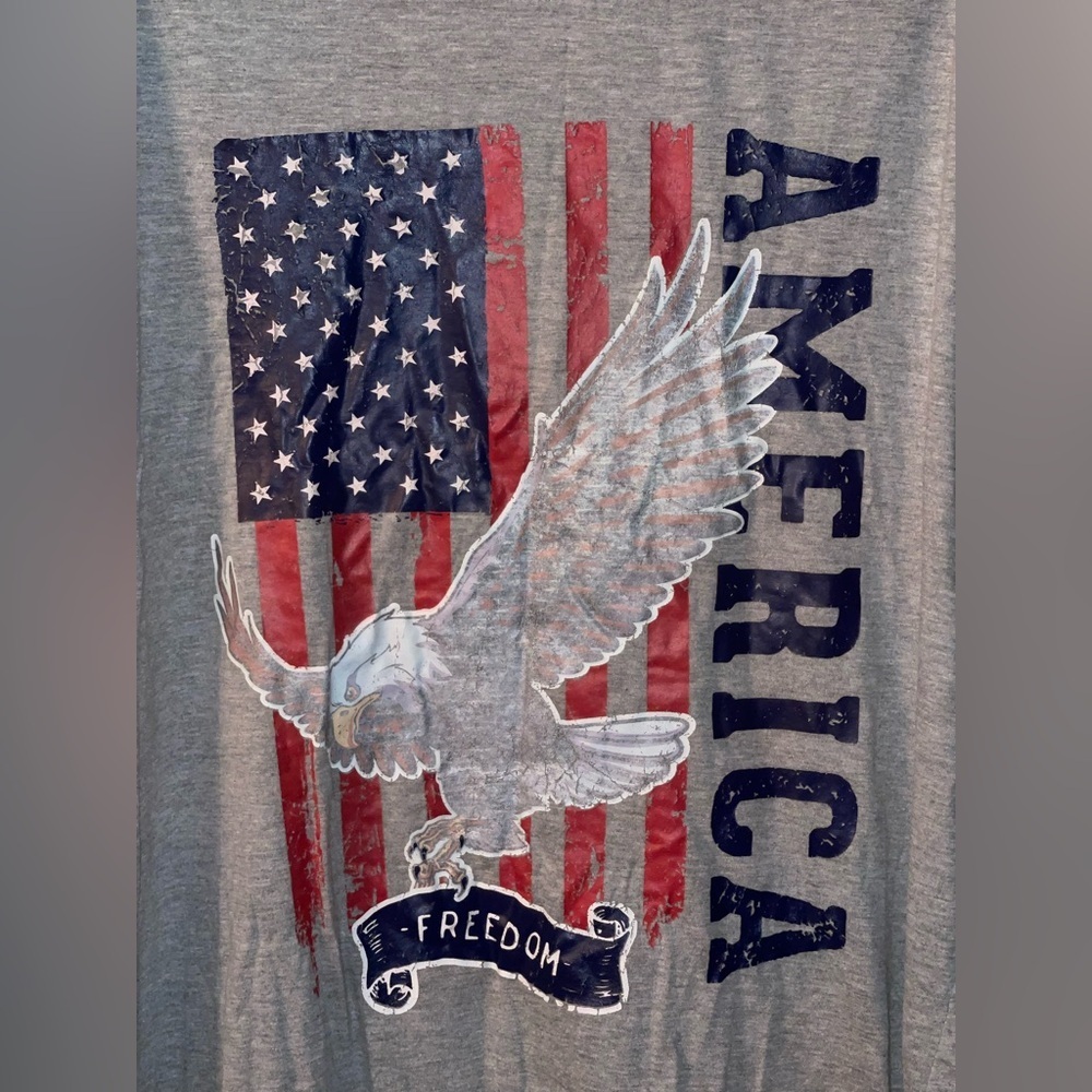 Mission Ridge eagle flag t-shirt - Picture 2 of 3